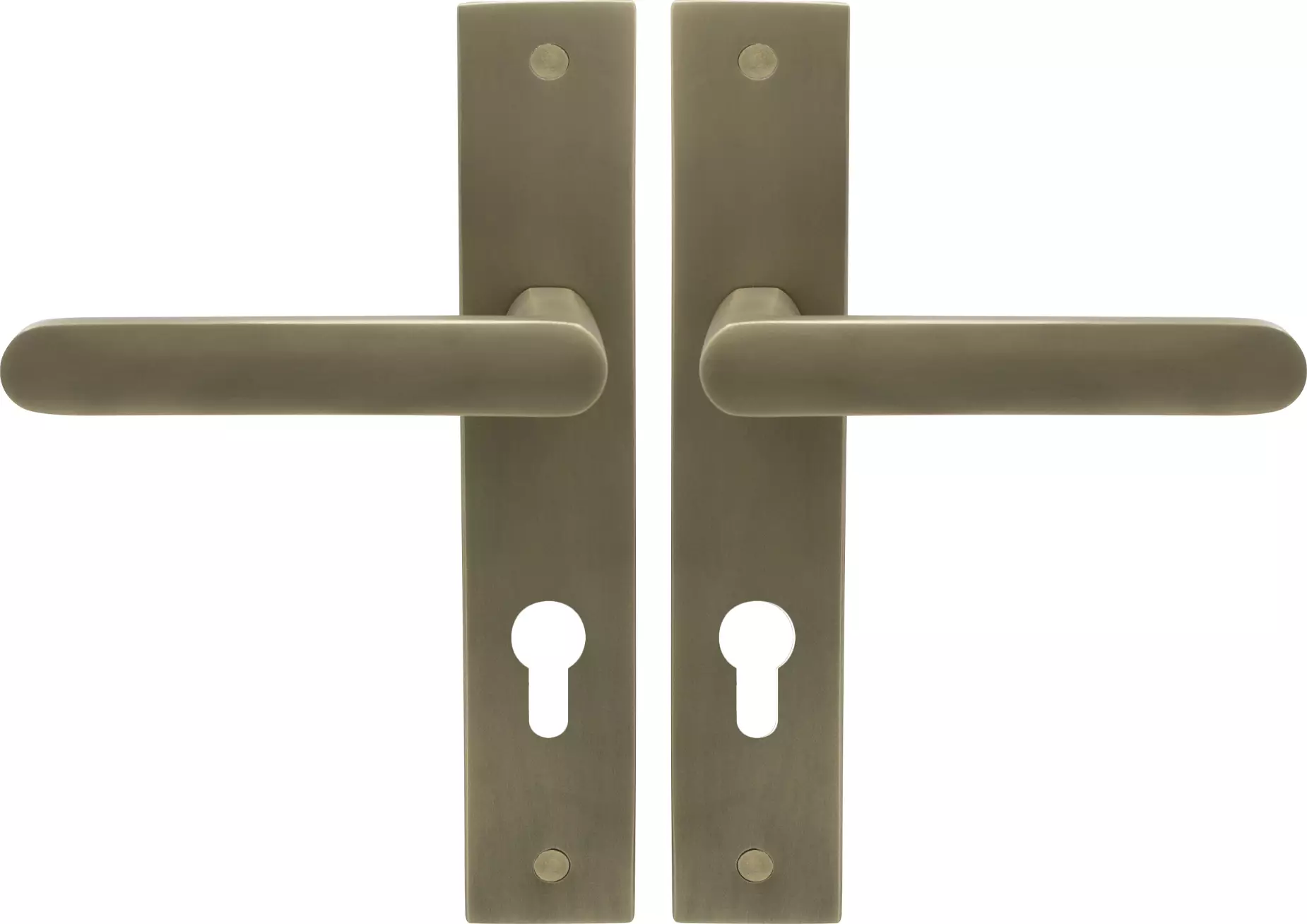 Modella - Longplate Euro Lever Set - RB