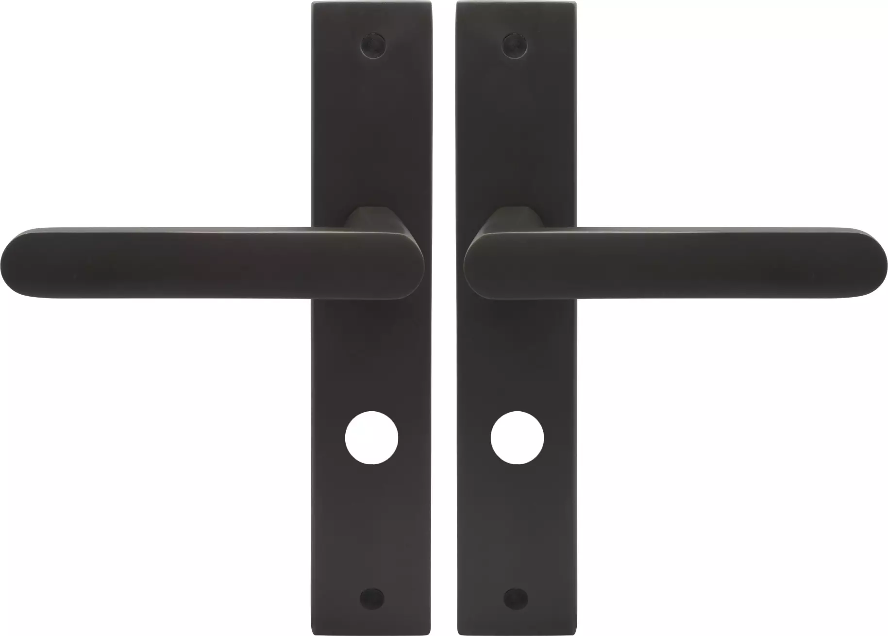 Modella - Longplate Privacy  Lever Set  - DRB