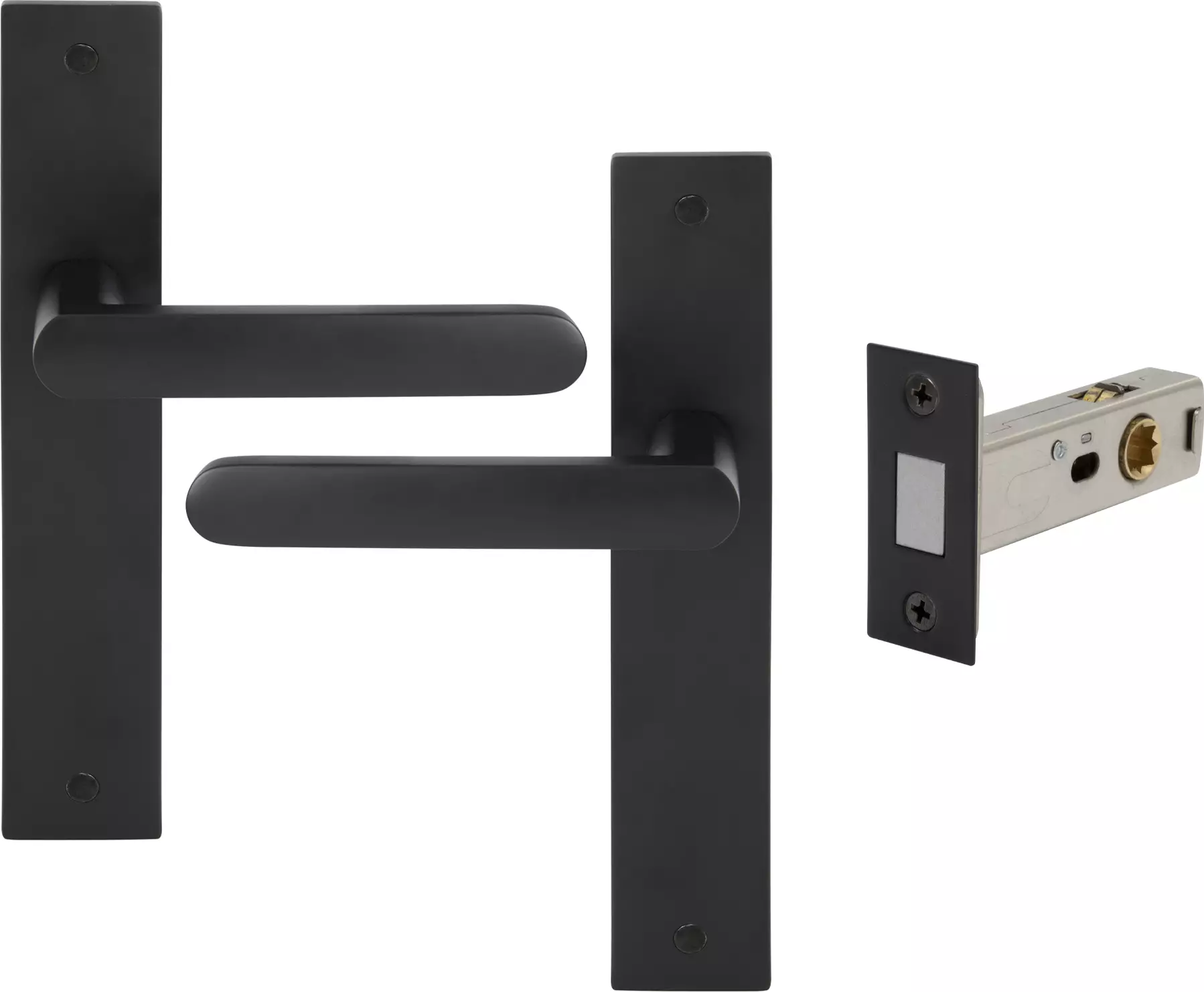 Modella - Longplate Passage Set - Magn. Latch - BLK