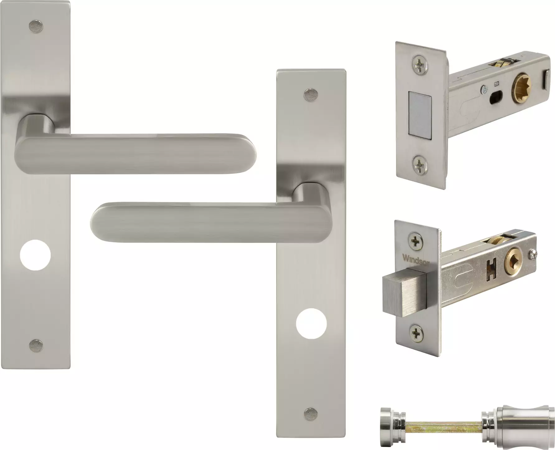 Modella - Longplate Privacy Set - Magn. Latch - BN