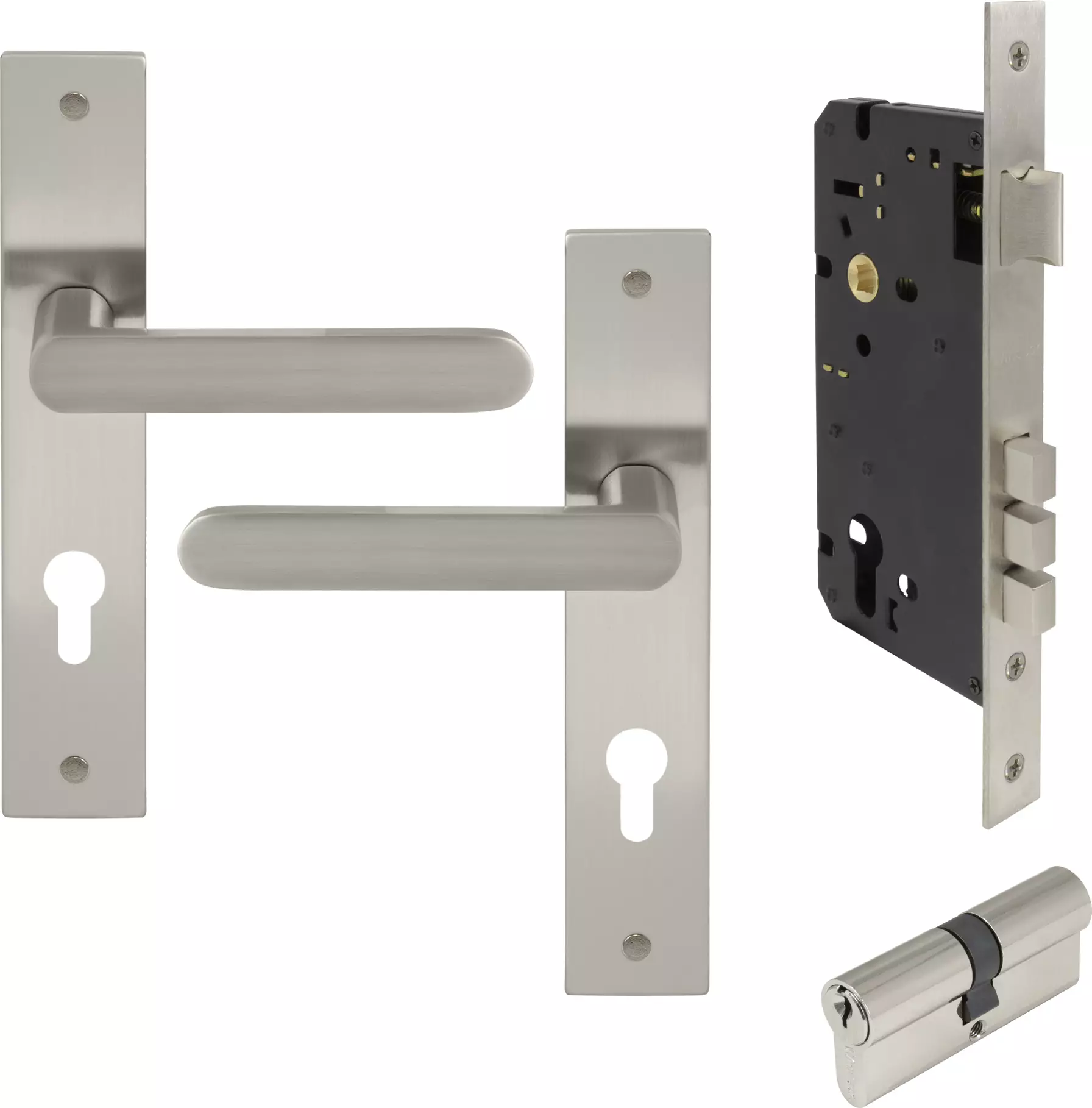 Modella - Longplate Entrance Set - K/K - BN