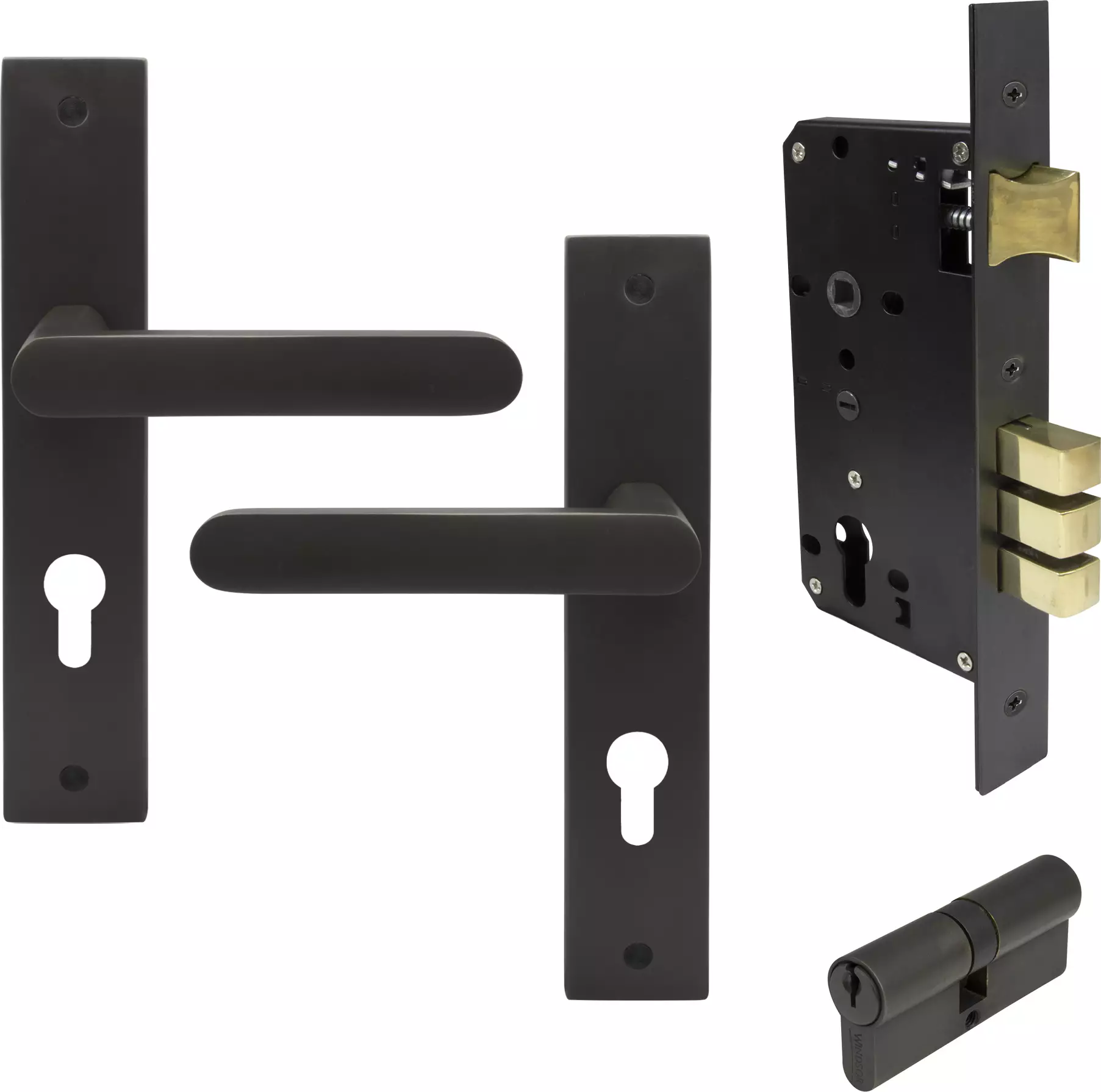 Modella - Longplate Entrance Set - K/K - DRB