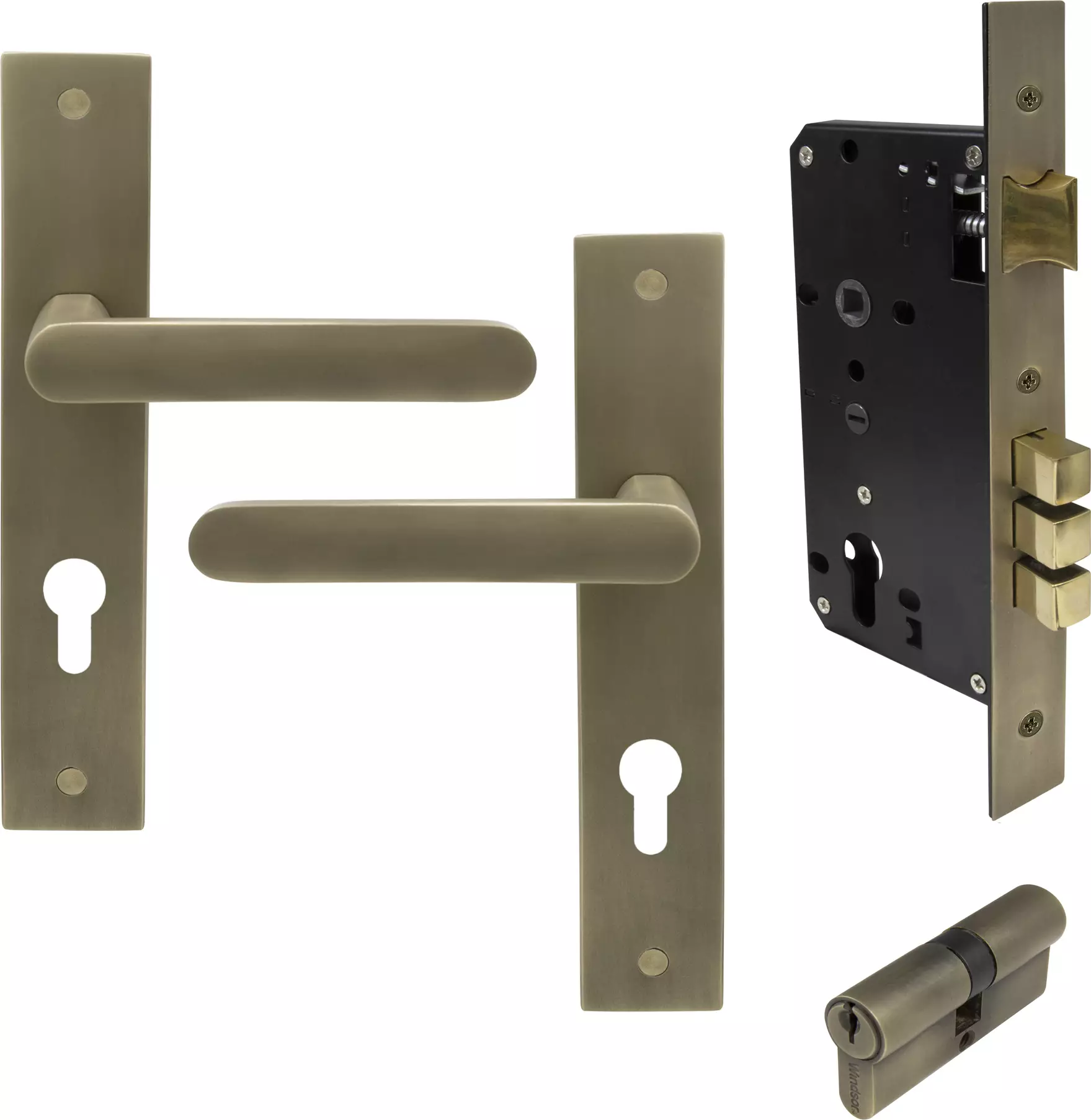 Modella - Longplate Entrance Set - K/K - RB