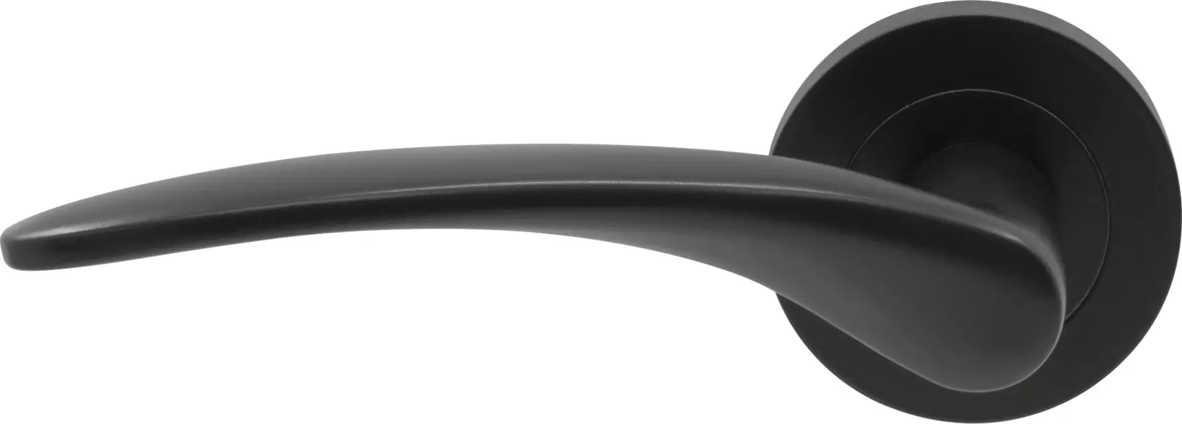 Apollo - Round Rose Dummy Lever - RH - BLK