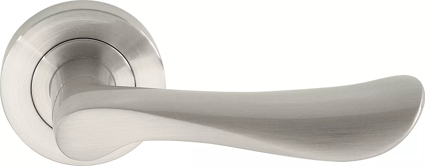 Juno - Round Rose Dummy Lever - LH - BN