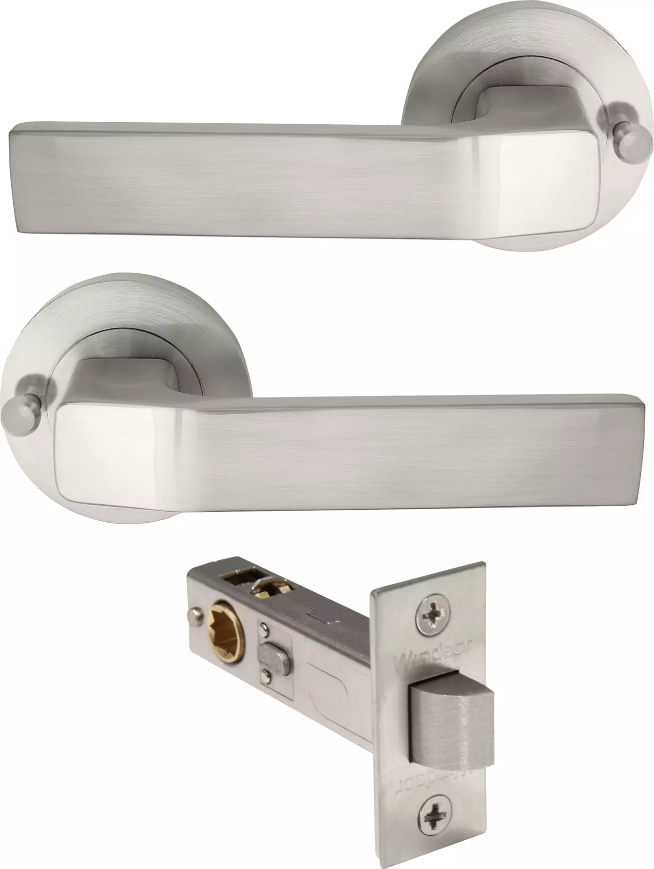 Qube - Round Rose Integrated Privacy Set - BN