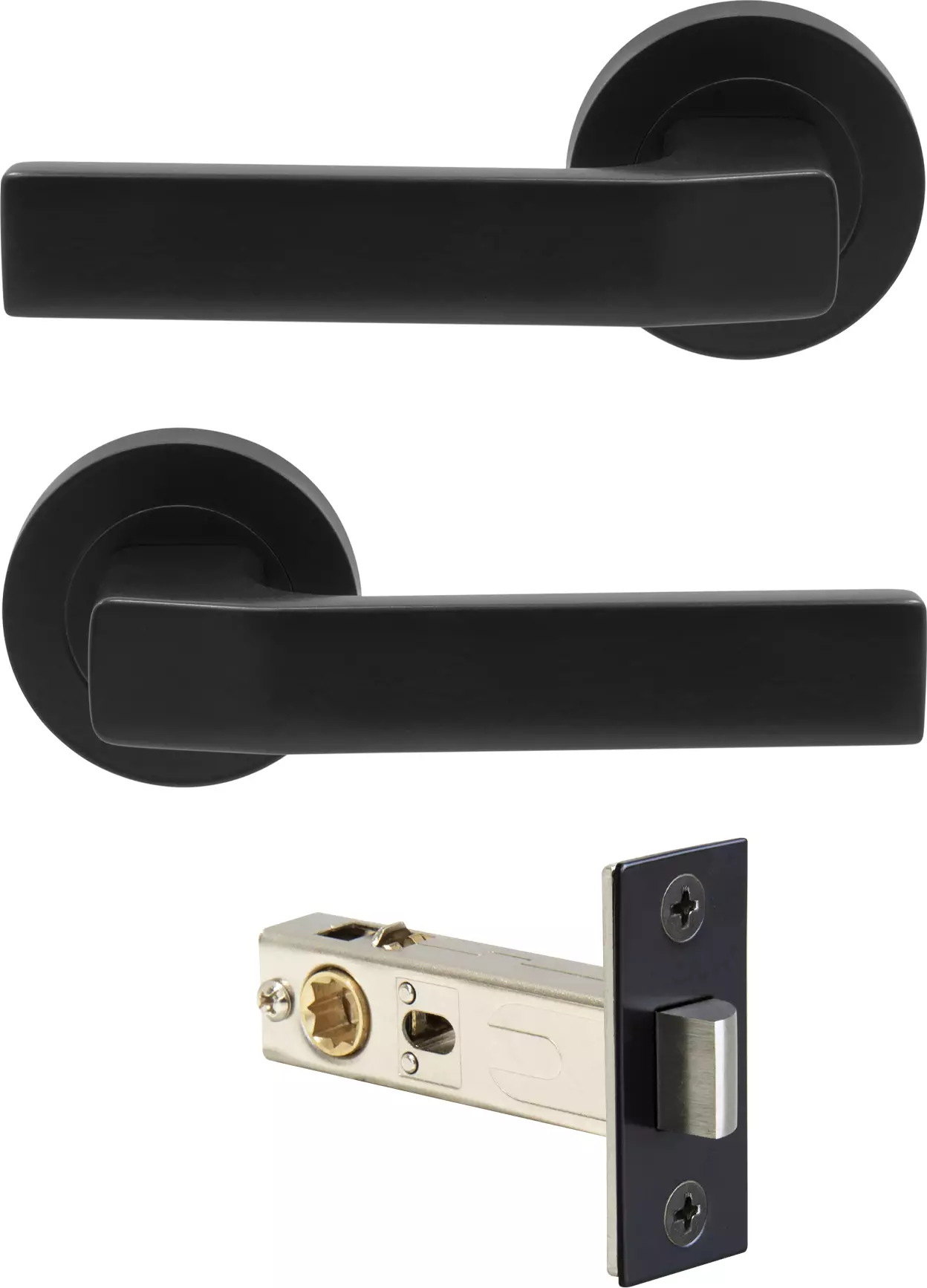 Qube - Round Rose Passage Set - BLK