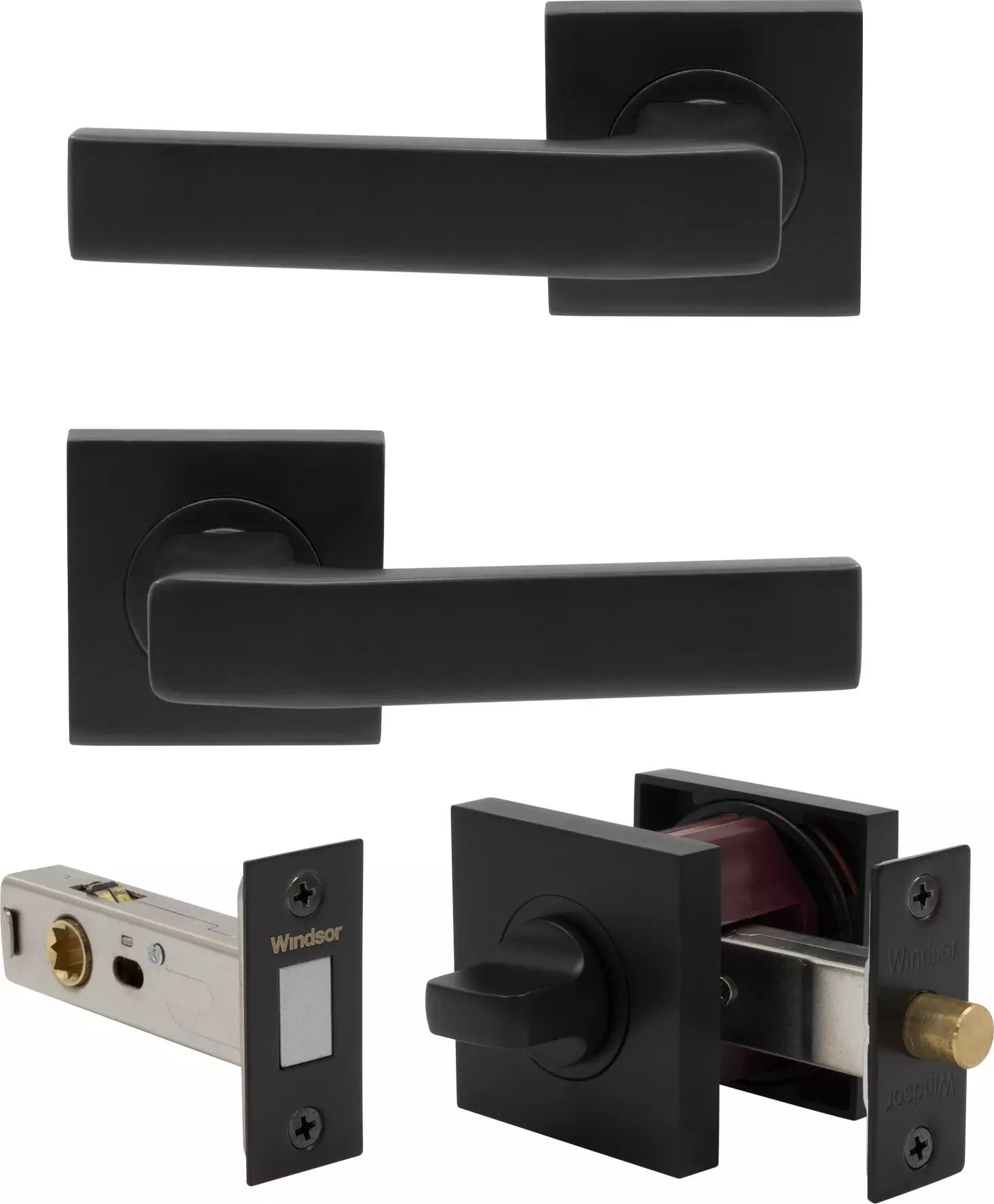 Qube Elite - Privacy Set - Magn. Latch - BLK