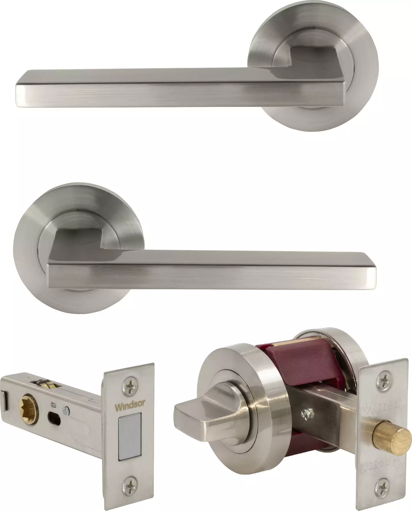 Vector - Round Rose Privacy Set - Magn. Latch - BN