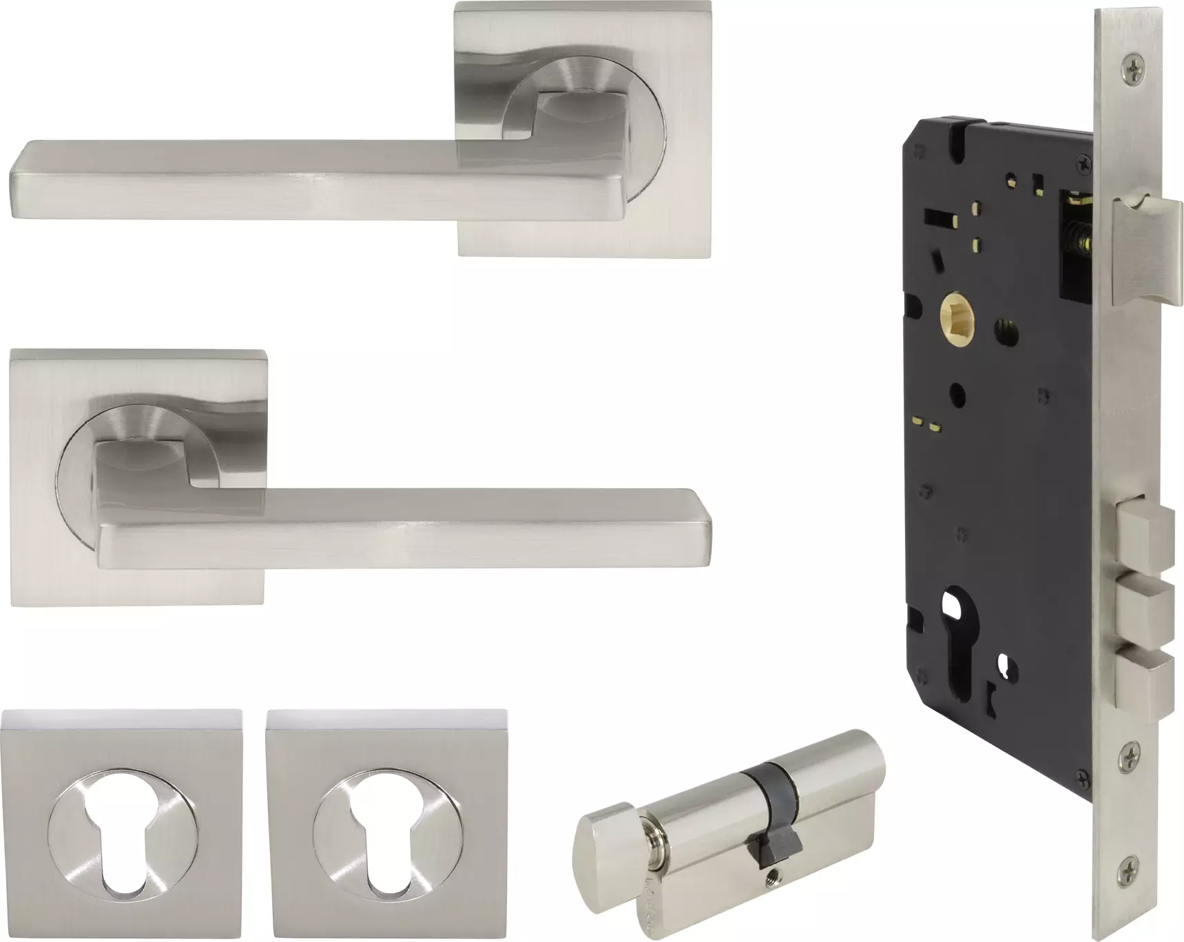 Vector Elite - Square Rose Entrance Set - BN