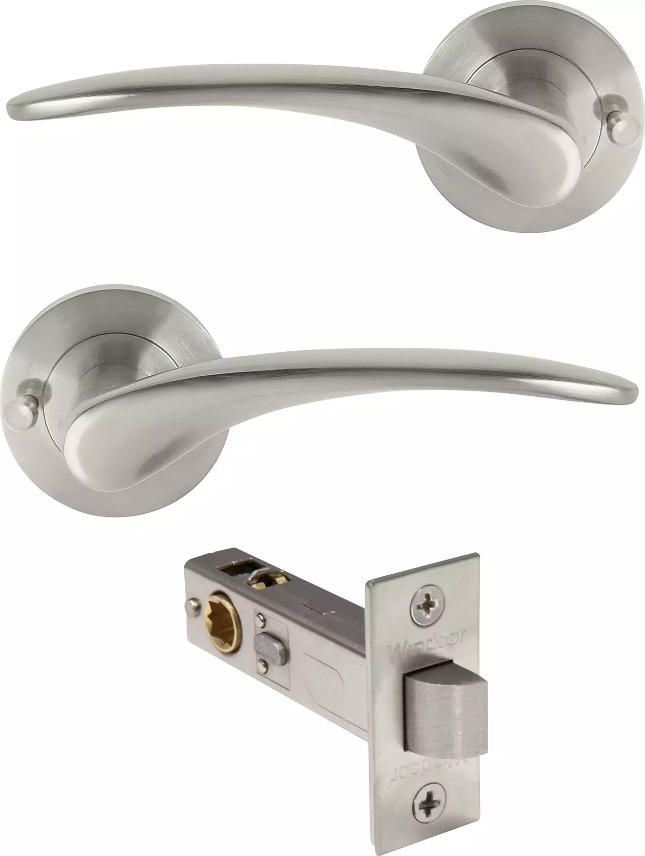 Apollo - Round Rose Integrated Privacy Set - BN