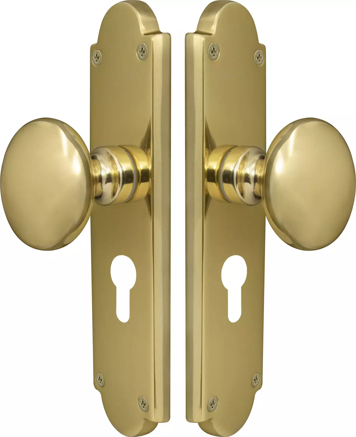 Sutton Victorian Longplate - Euro 48mm Handles - UB