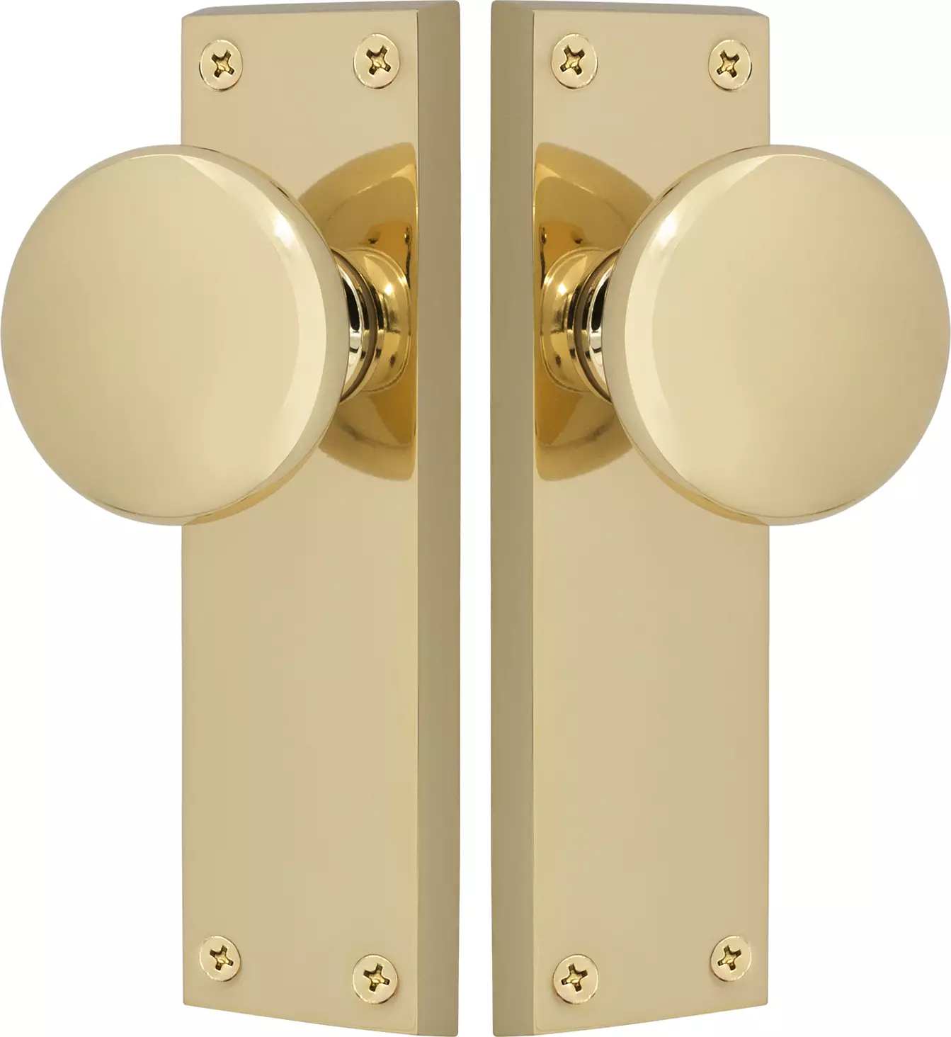 Sutton Square Longplate - Handles - PB
