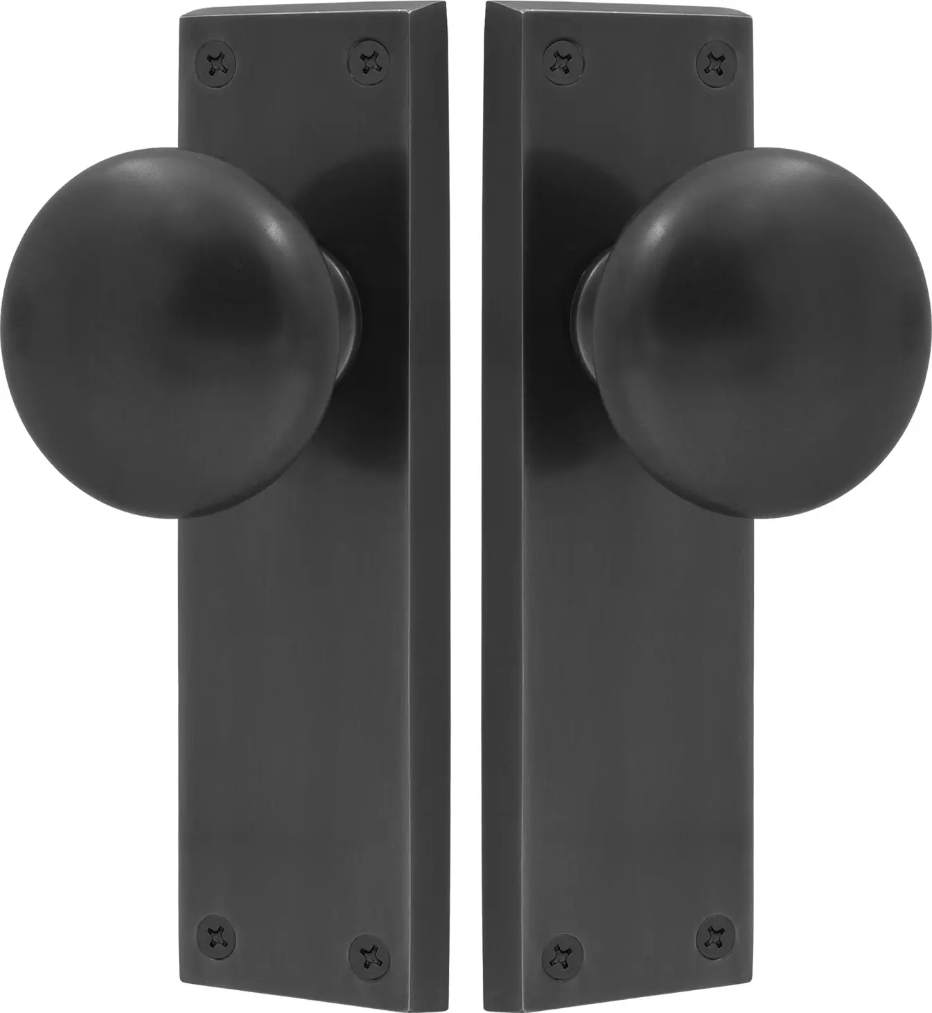 Sutton Square Longplate - Handles - BLK