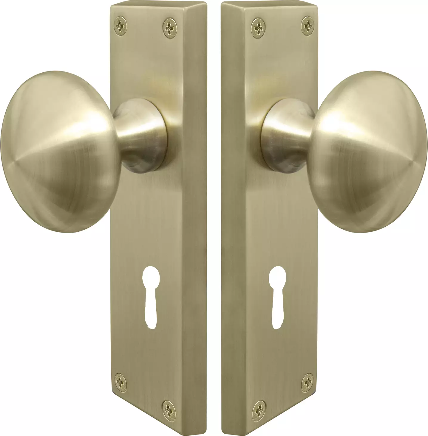 Sutton Square Longplate - Lever Handles - USB