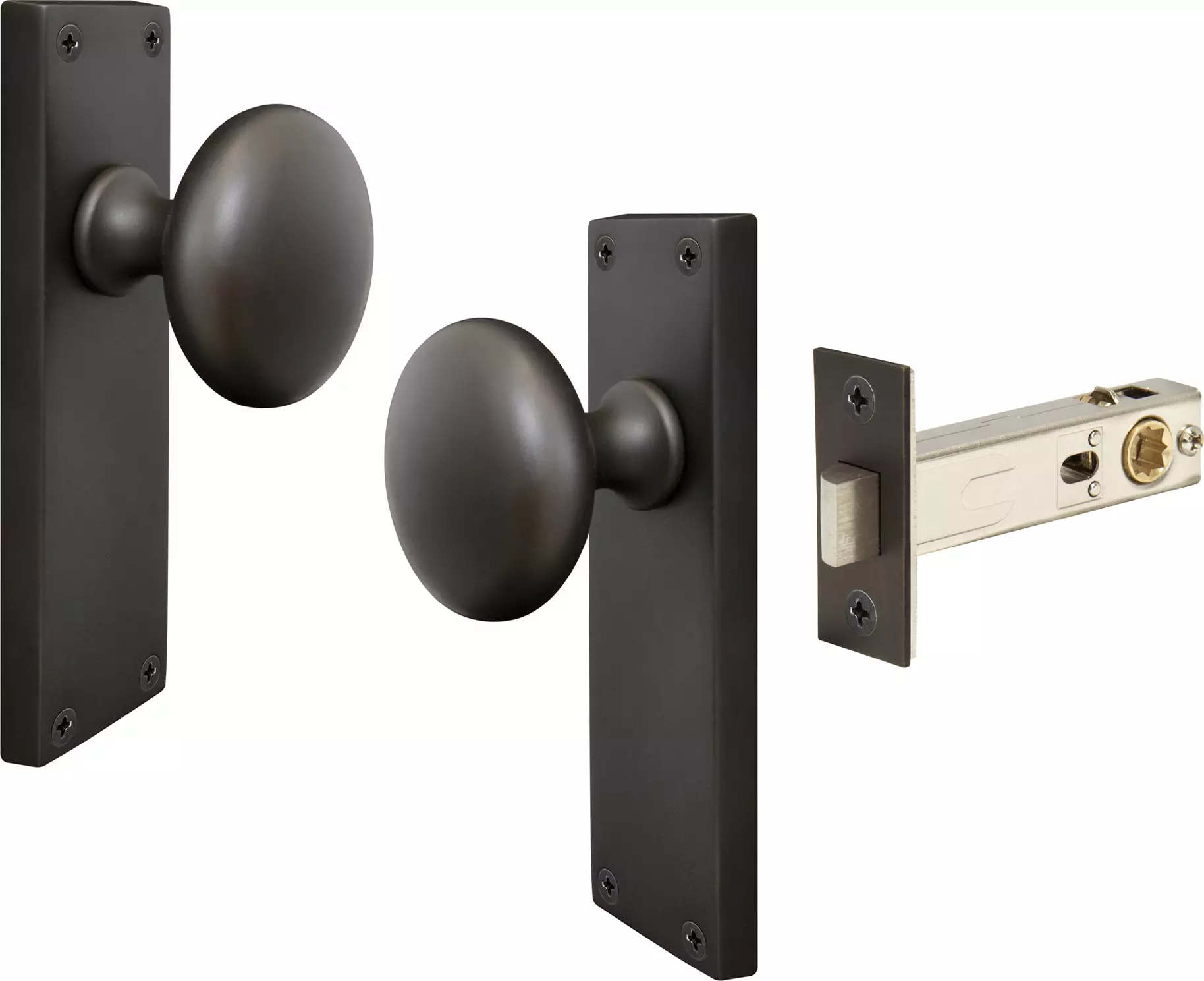 Sutton Square Longplate - Passage Set - DRB