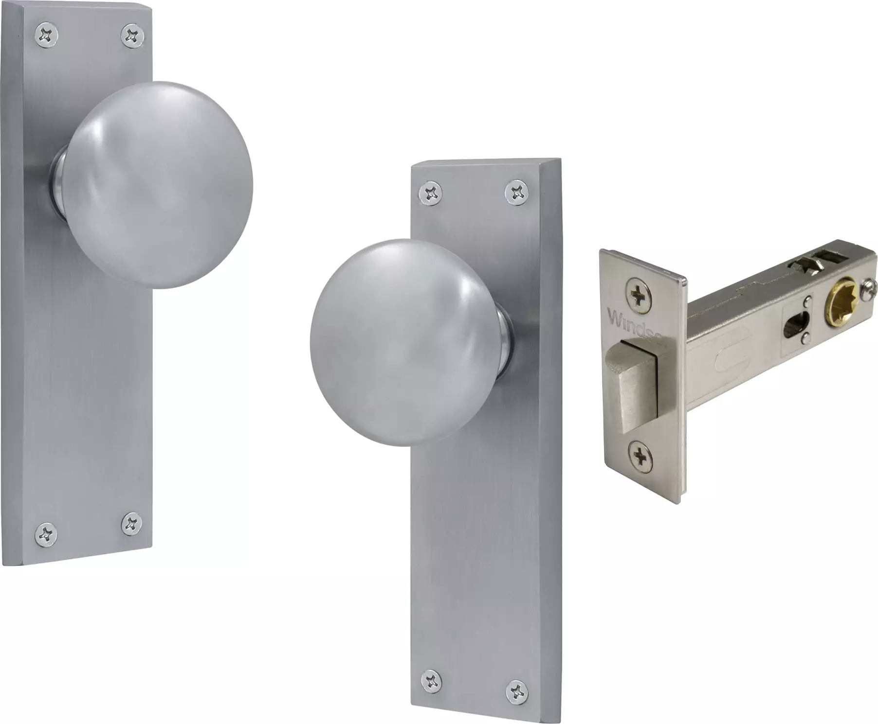 Sutton Square Longplate - Passage Set - PC