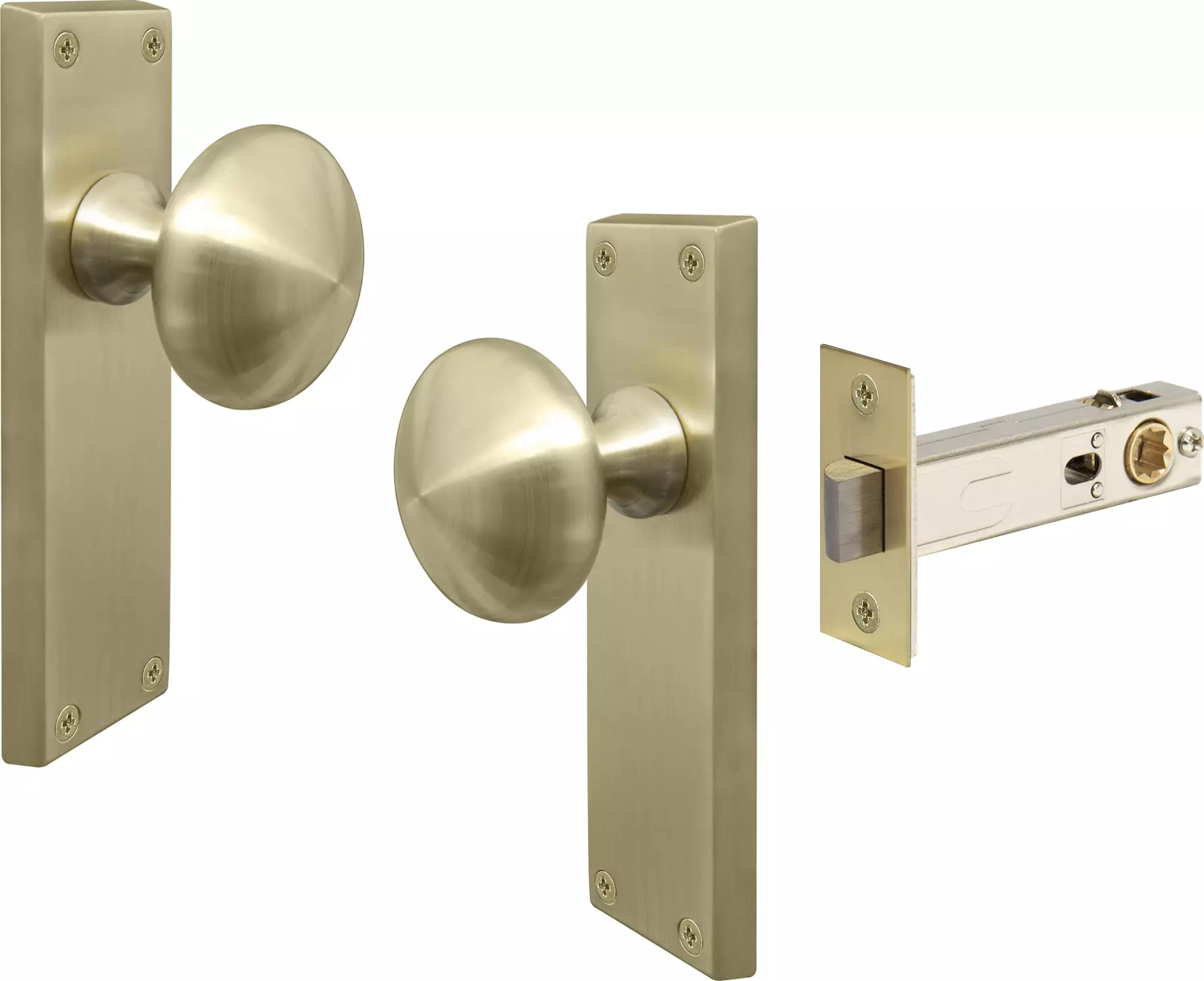 Sutton Square Longplate - Passage Set - USB