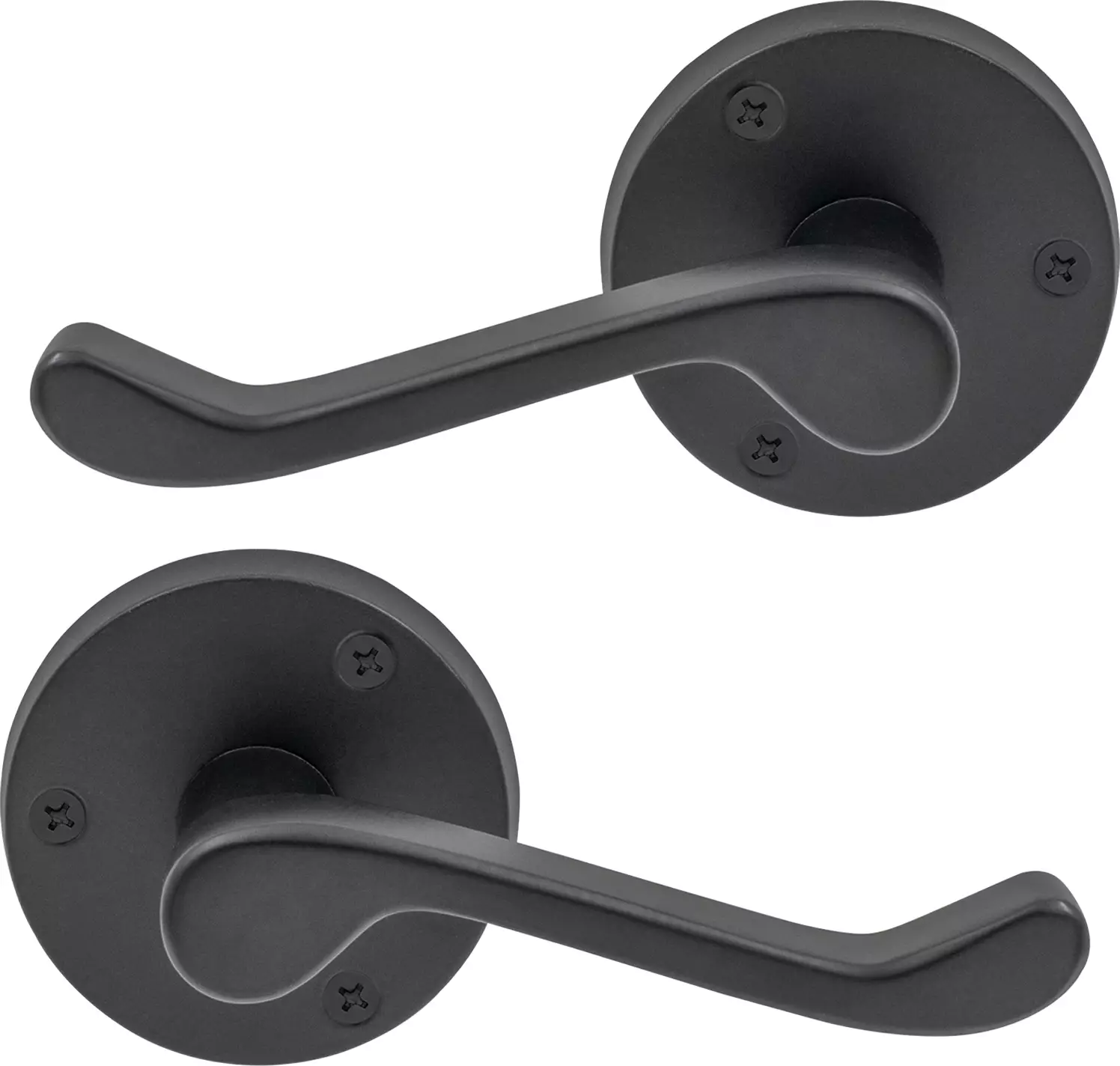 York Lever Set - BLK