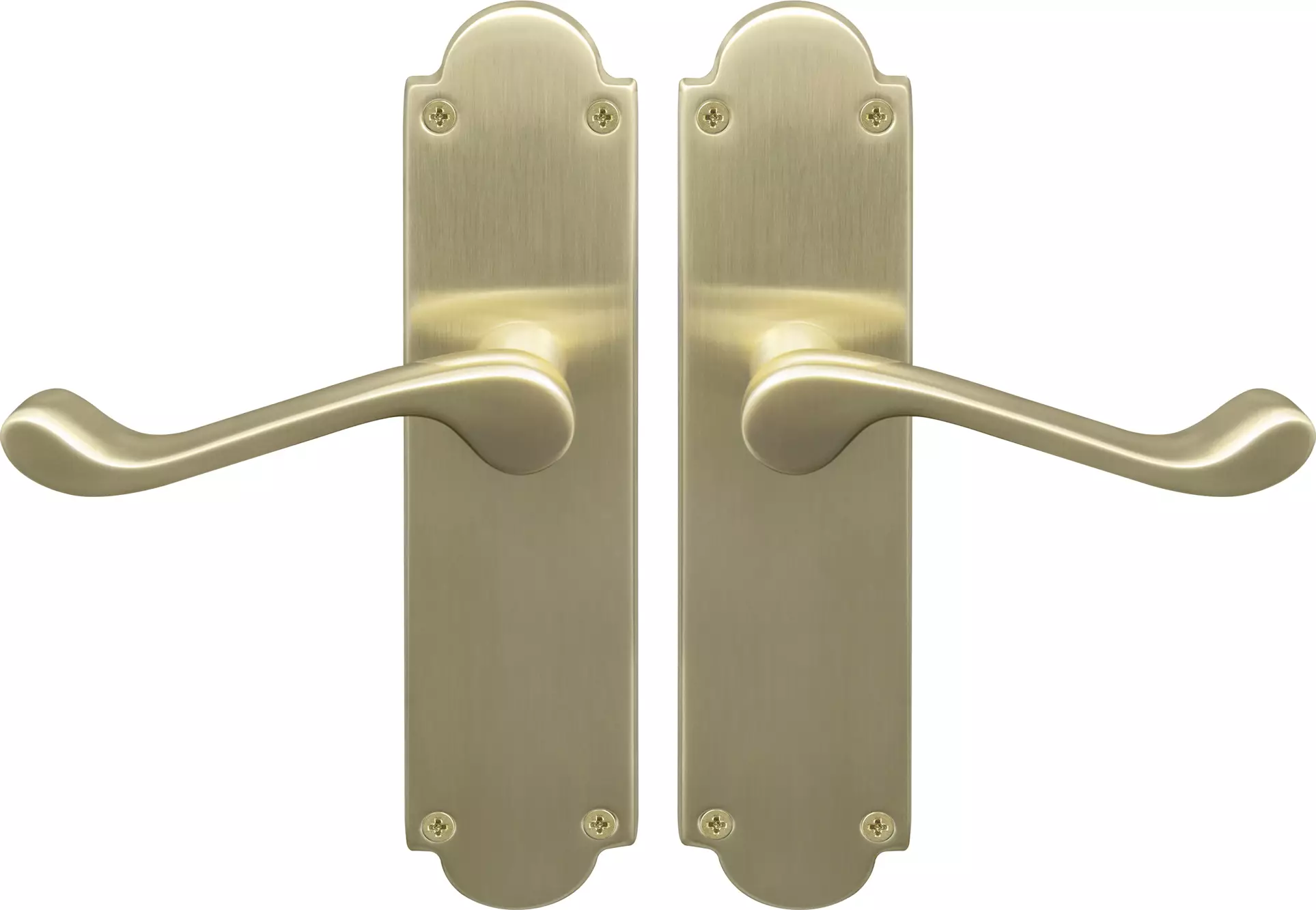 Traditional York Lever on Victorian Longplate