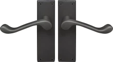 Traditional York Lever on Square Longplate