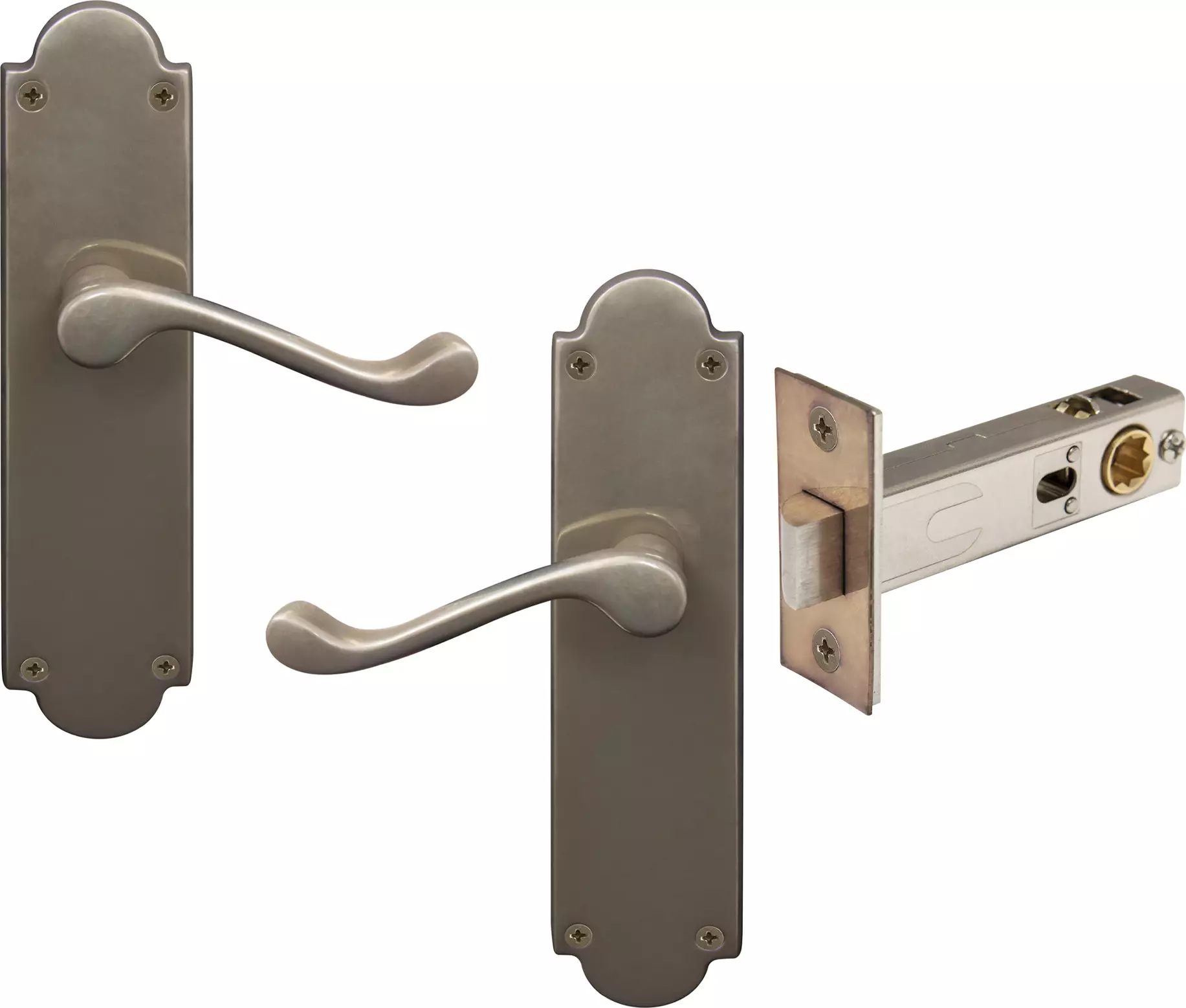 York Lever Victorian Plate - Passage Set - NB