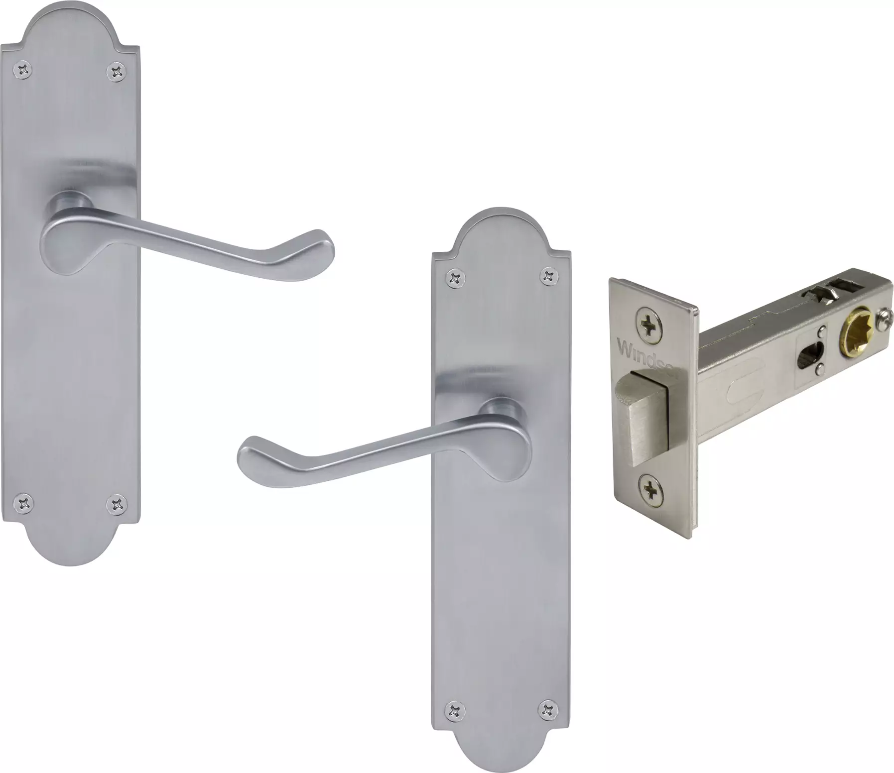 York Lever Victorian Plate - Passage Set - PC