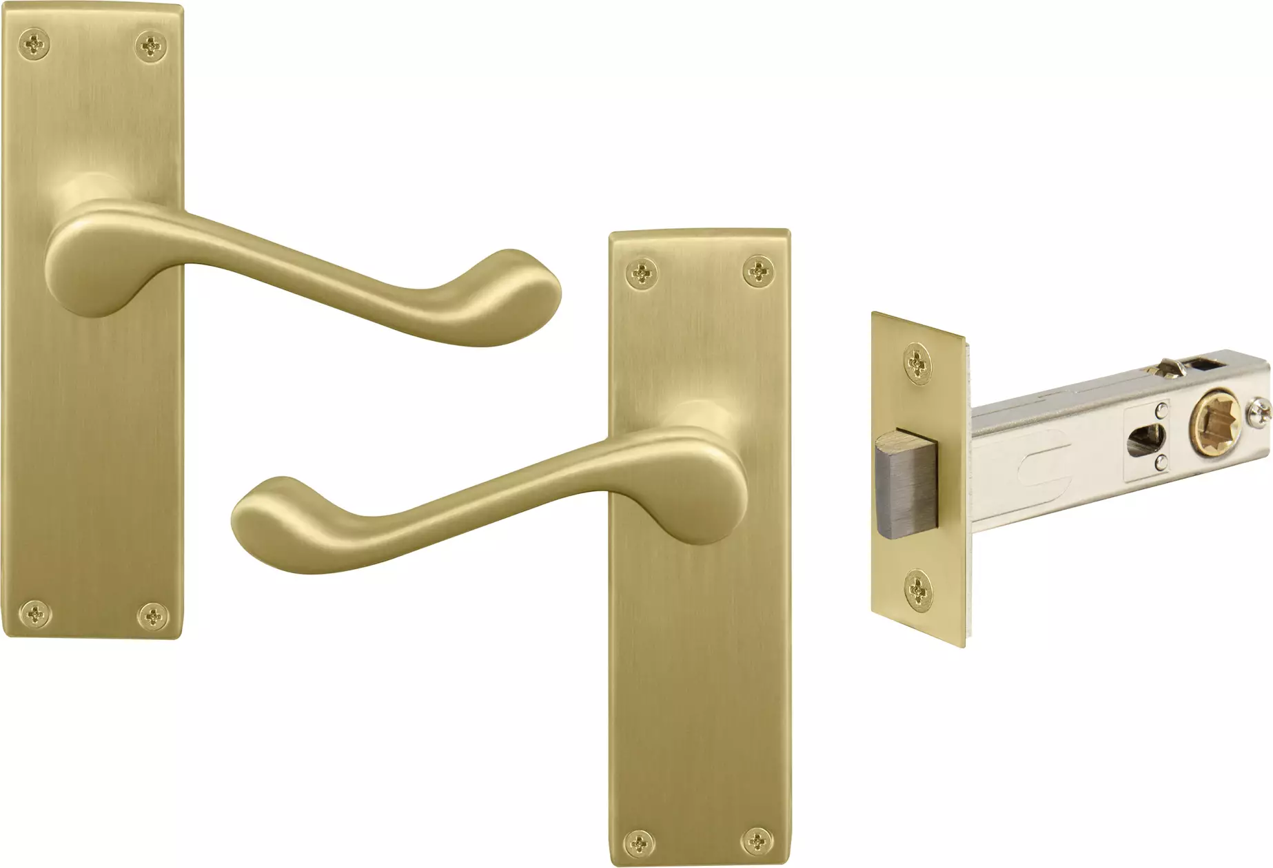 York Lever Longplate - Passage Set - MSB