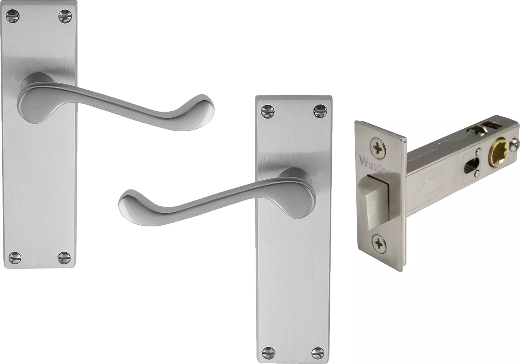 York Lever Longplate - Passage Set - PC