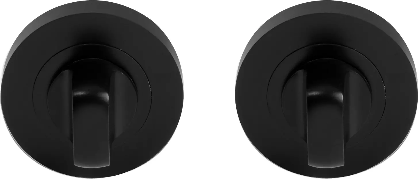 Double Turn Set 55mm Round - 8mm Spindle - BLK