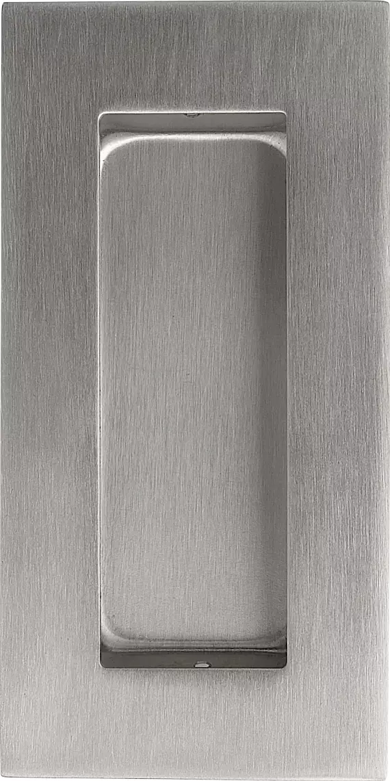 Square Flush Pull - Con Fix - 102 x 51mm