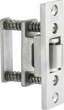 Heavy Duty Roller Catch - BLK / SS