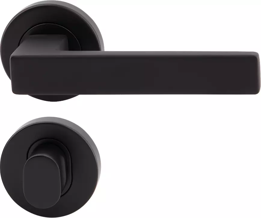 Milano VERONA - Round Rose Privacy Set - BLK