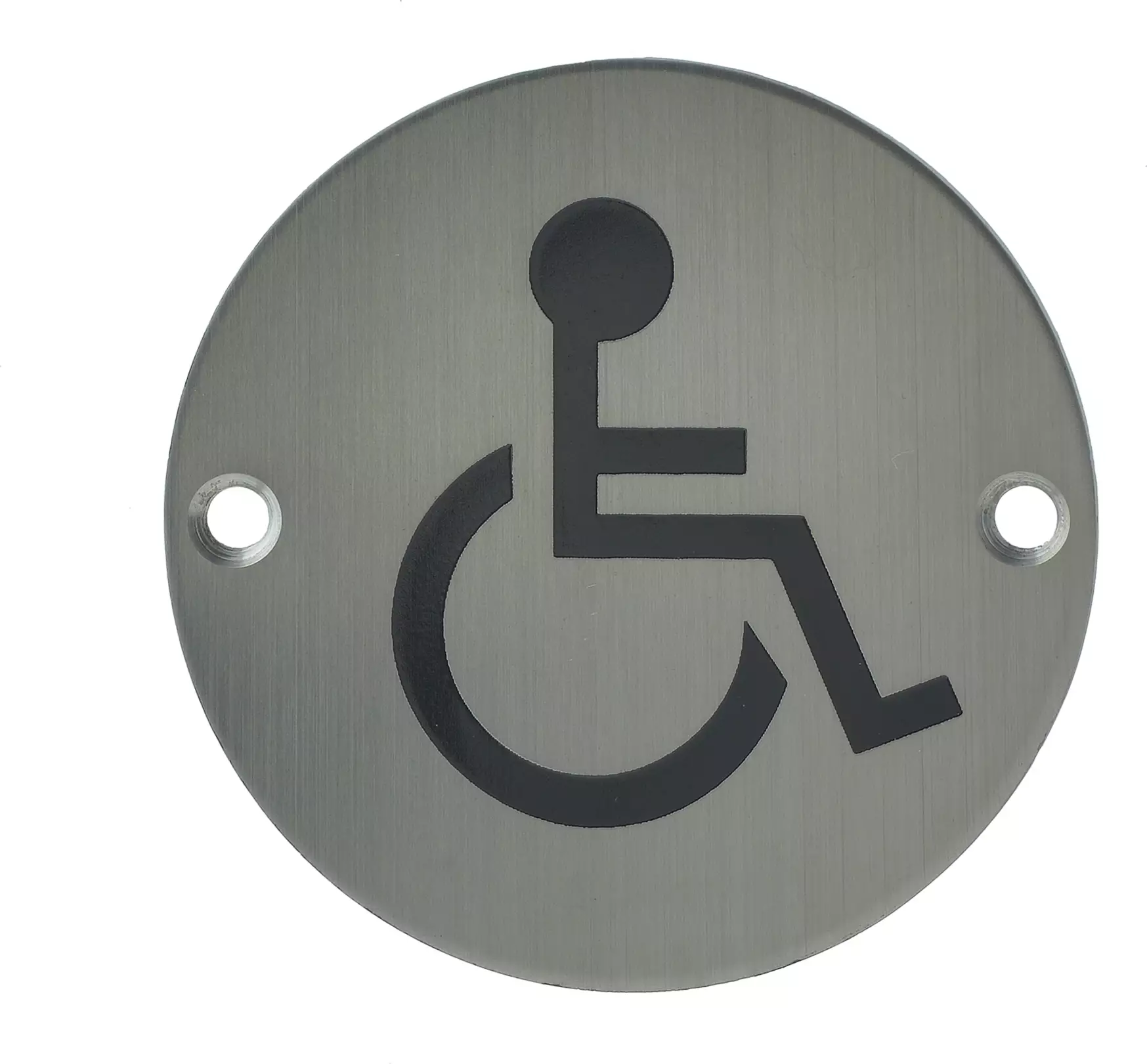 Face Fix - 75mm Engraved Disc - DISABLED - SS