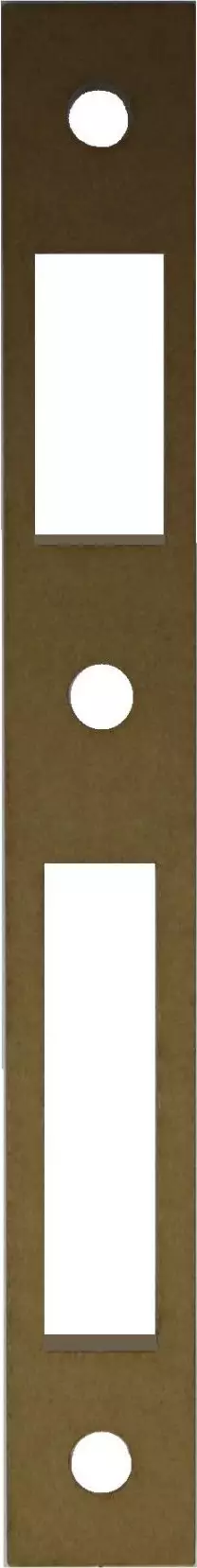 Alu Frame Strike Packers For 1143/1142 Lock - 8/10mm