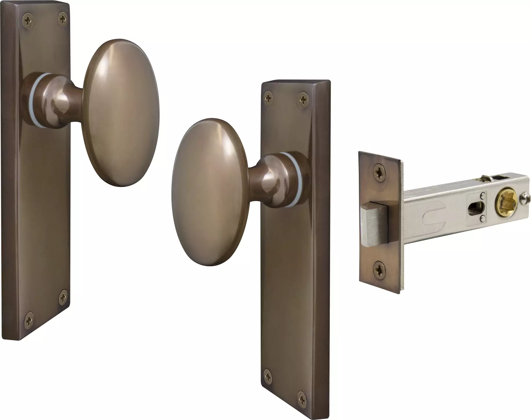 Camden Square Longplate - Passage Set - AB