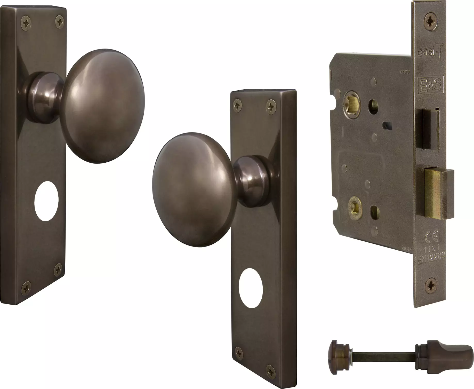 Camden Square Longplate - Privacy Set - AB