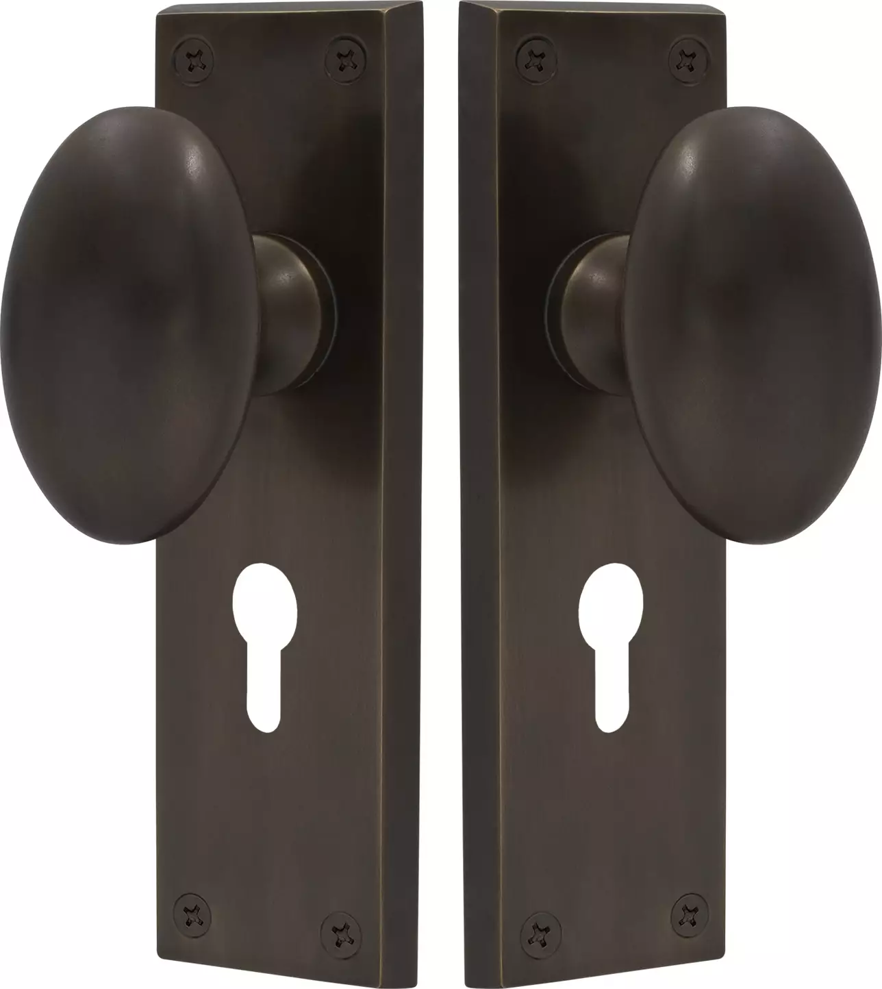 Camden Square Longplate - Euro 48mm Handles - AB