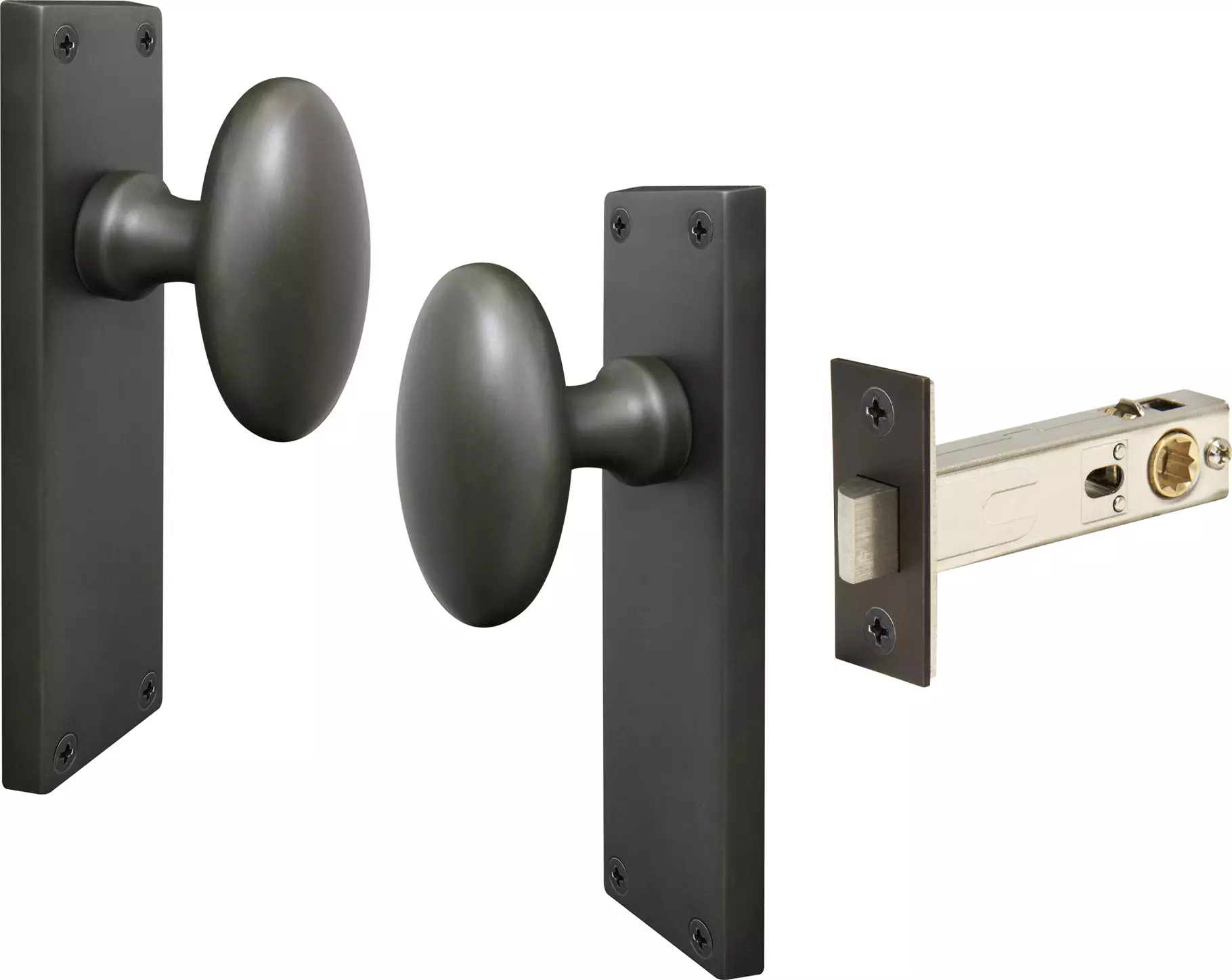 Camden Square Longplate - Passage Set - DRB