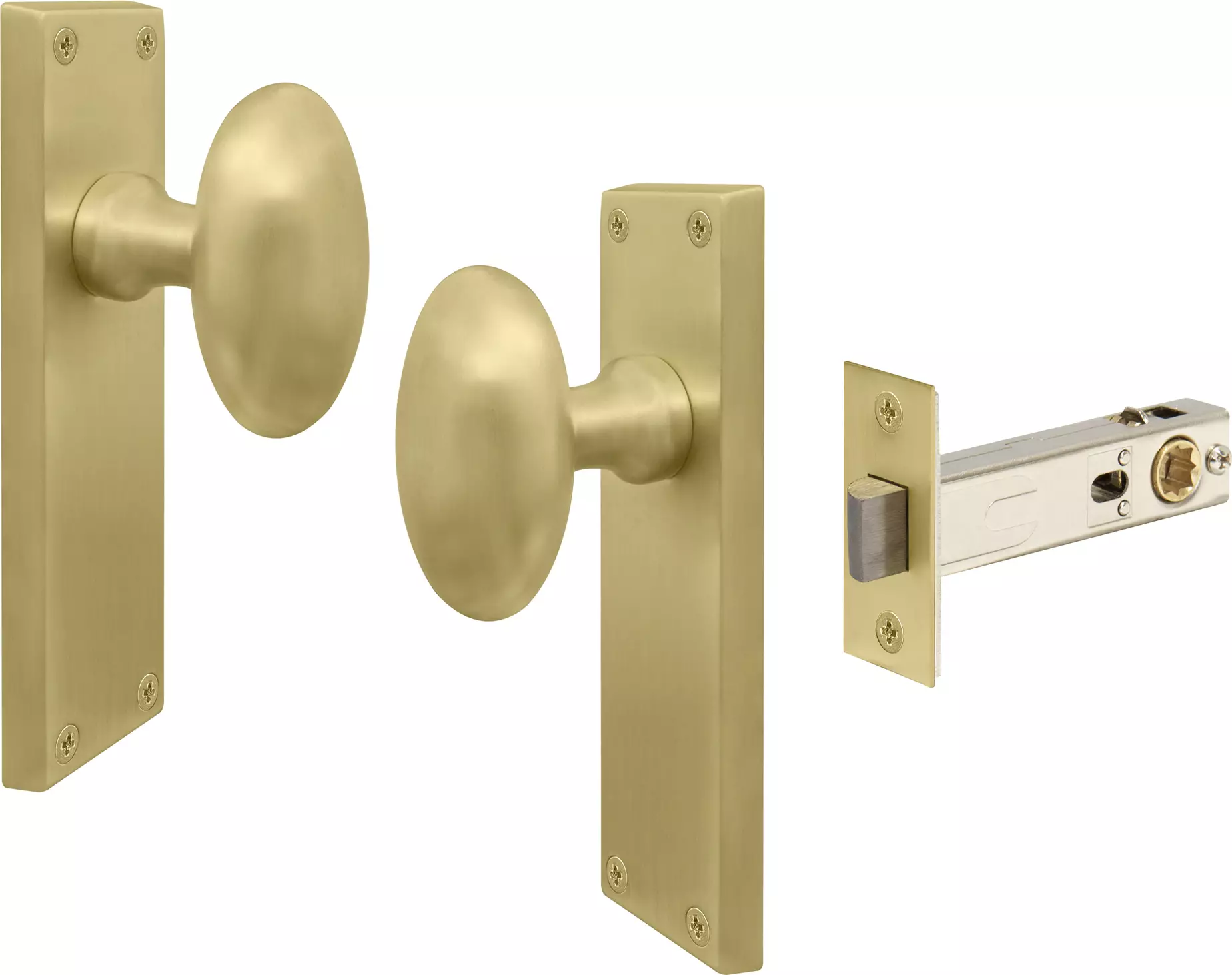 Camden Square Longplate - Passage Set - MSB