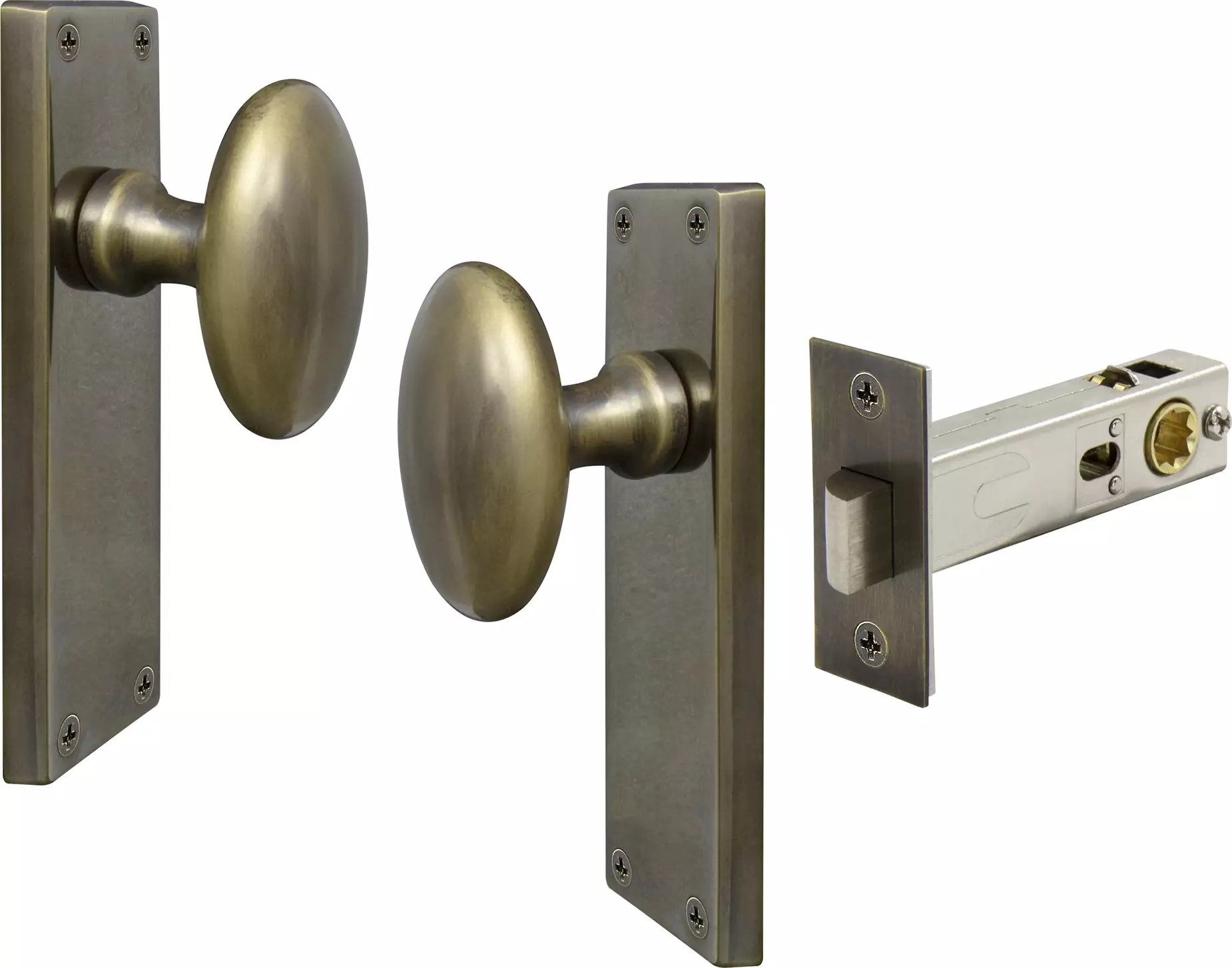 Camden Square Longplate - Passage Set - ORB