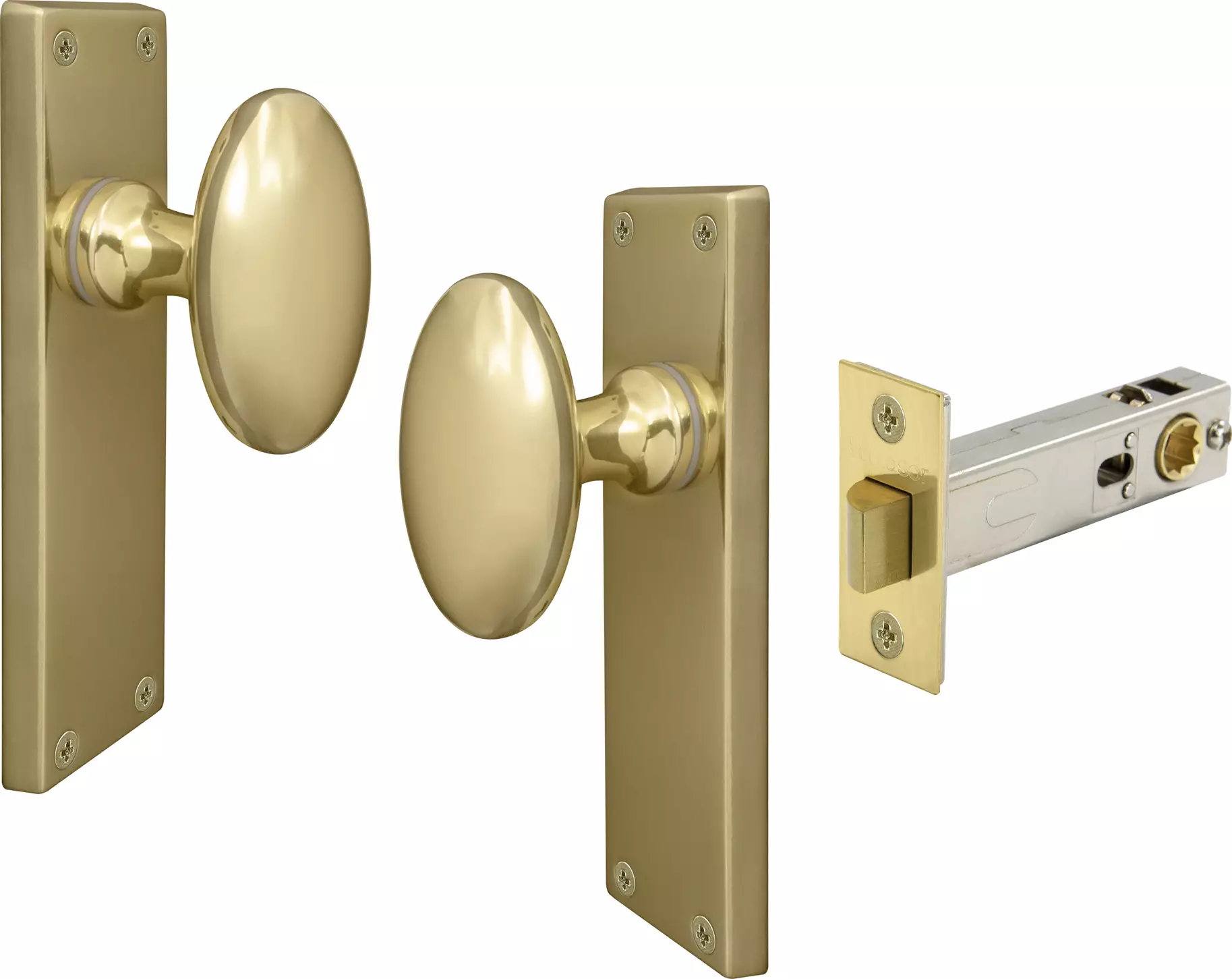 Camden Square Longplate - Passage Set - UB