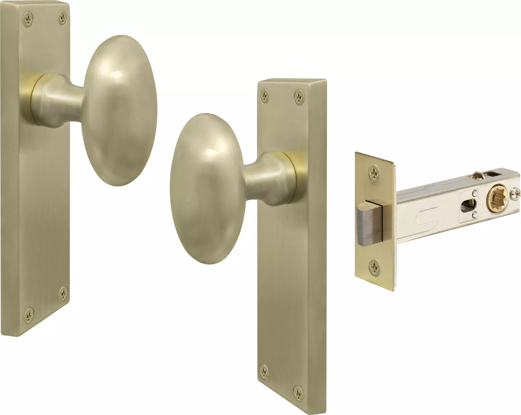 Camden Square Longplate - Passage Set - USB