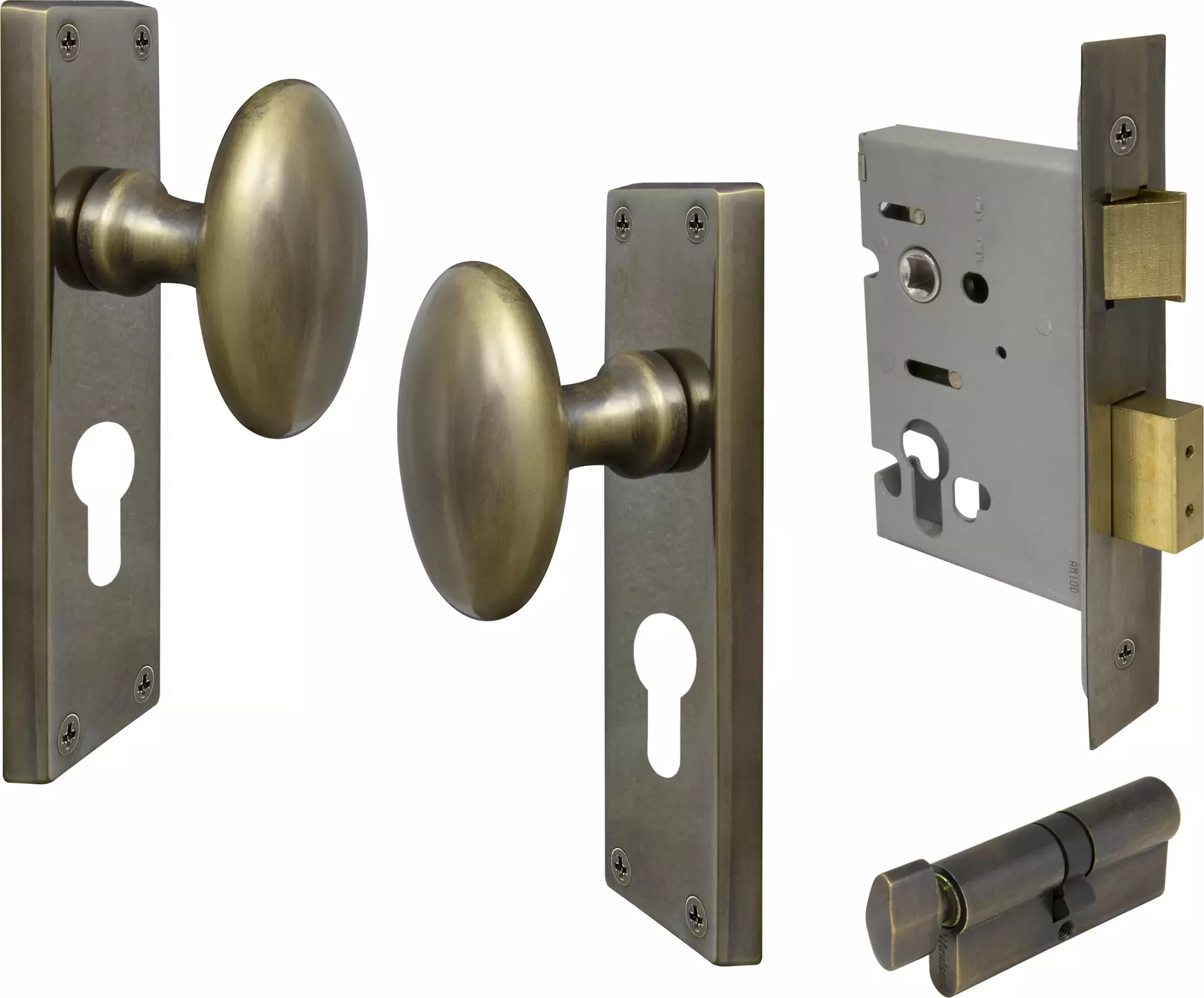 Camden Square Longplate - Entrance Set - K/T - ORB