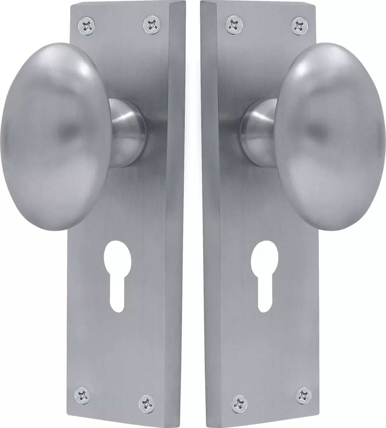 Camden Square Longplate - Euro 48mm Handles - BLK