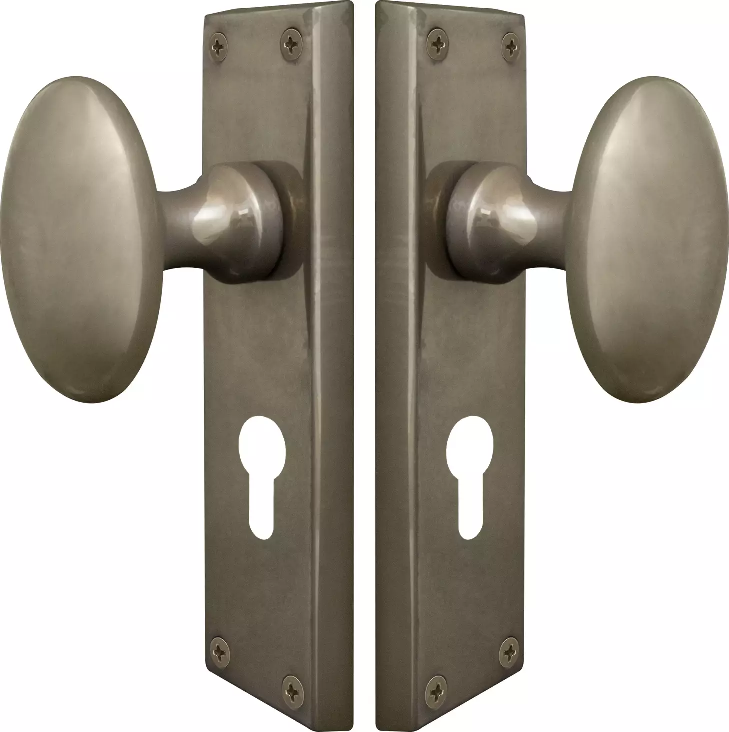 Camden Square Longplate - Euro 48mm Handles - NB