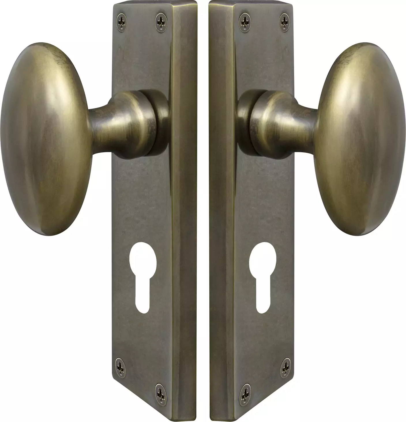 Camden Square Longplate - Euro 48mm Handles - ORB