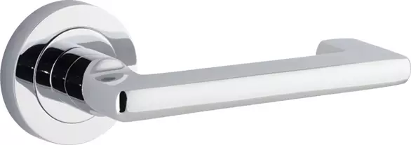 Baltimore Return Lever - Round Rose Handle Set - CP