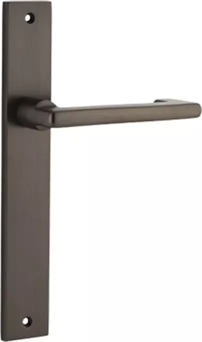 Baltimore Return Lever - Rectangular Handle Set - SB