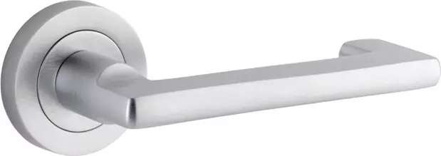 Baltimore Return Lever - Round Rose Handle Set - SC